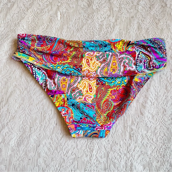 Bleau Rod Beattie bohemian paradise shirred convertible bikini - Picture 12 of 15